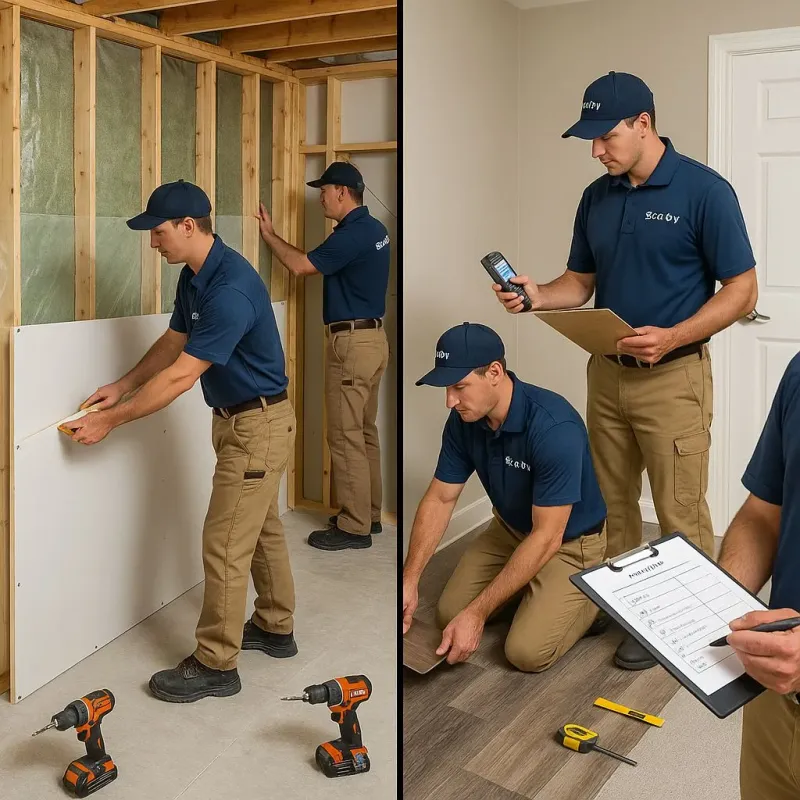 Repairs and Reconstruction process in Penbrook, PA