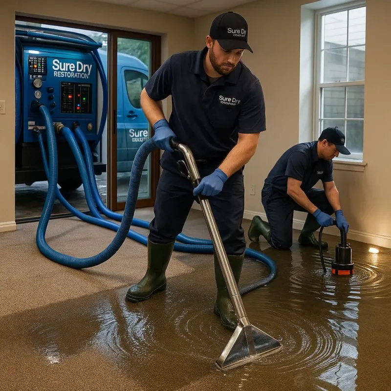 Water Extraction and Removal process in Penbrook, PA